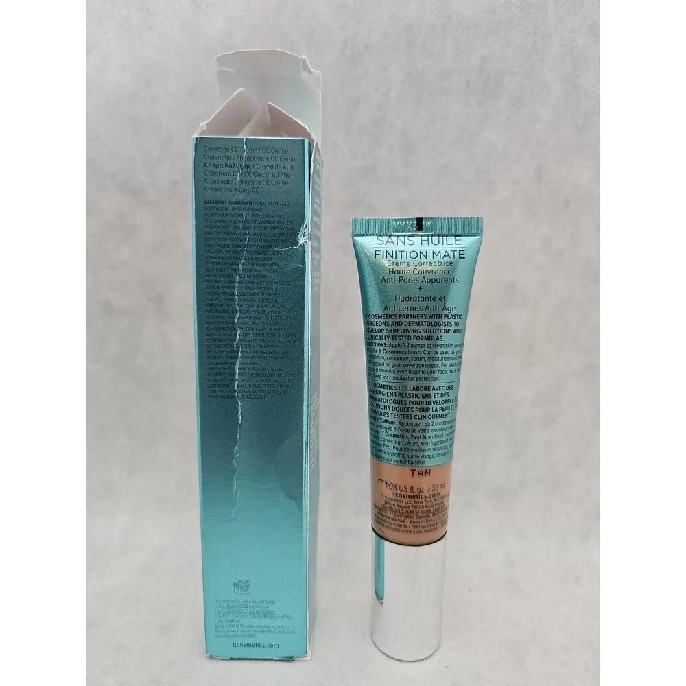 It Cosmetics Your Skin but Better Matte CC+ SPF40 1.08 oz Shad Tan